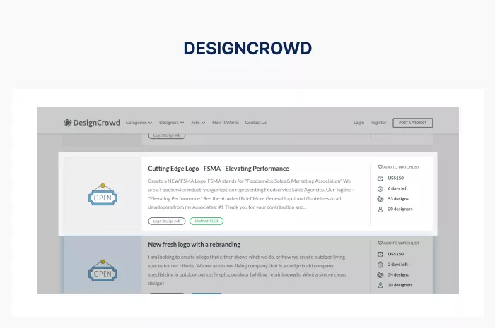 Designcrowd Preview