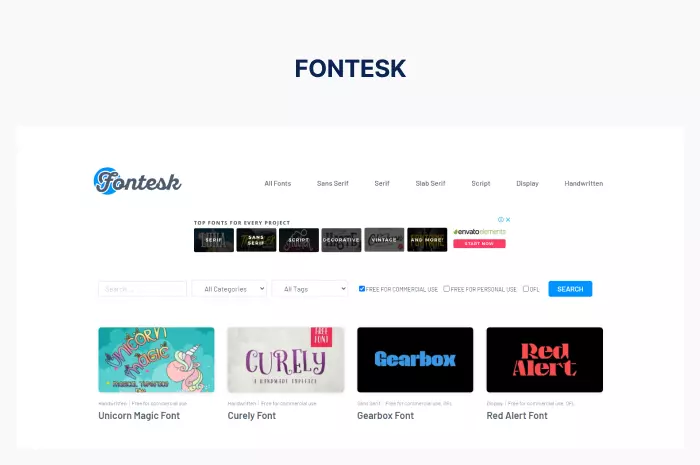 Fontesk Preview