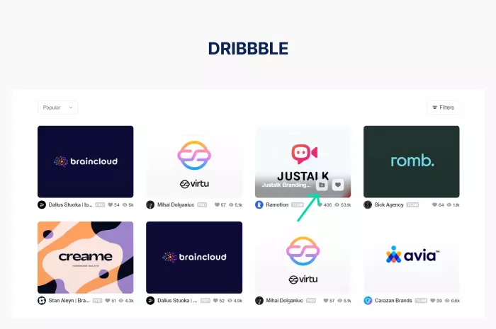 Dribbble Preview