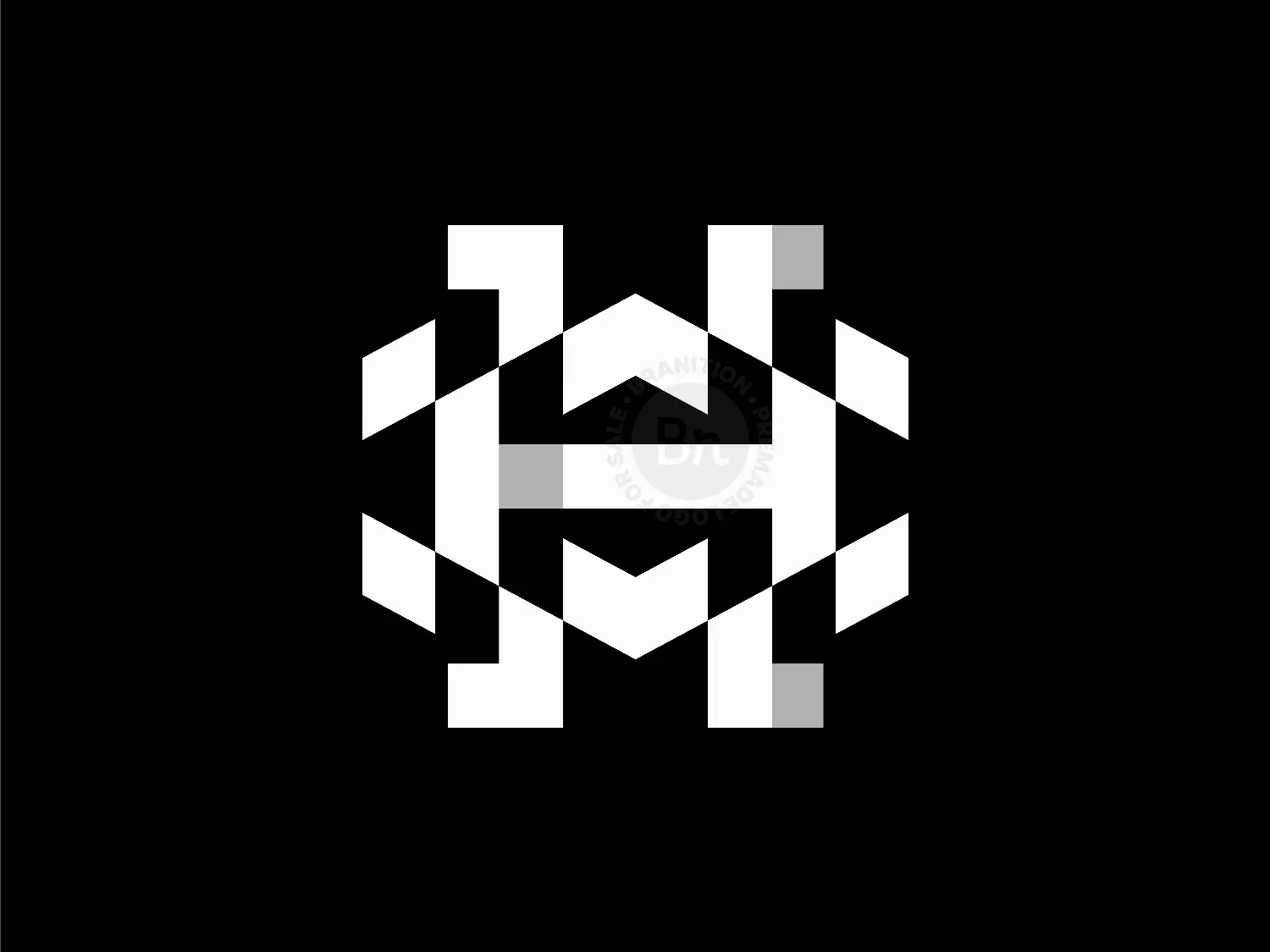 WM Or H Spider Monogram