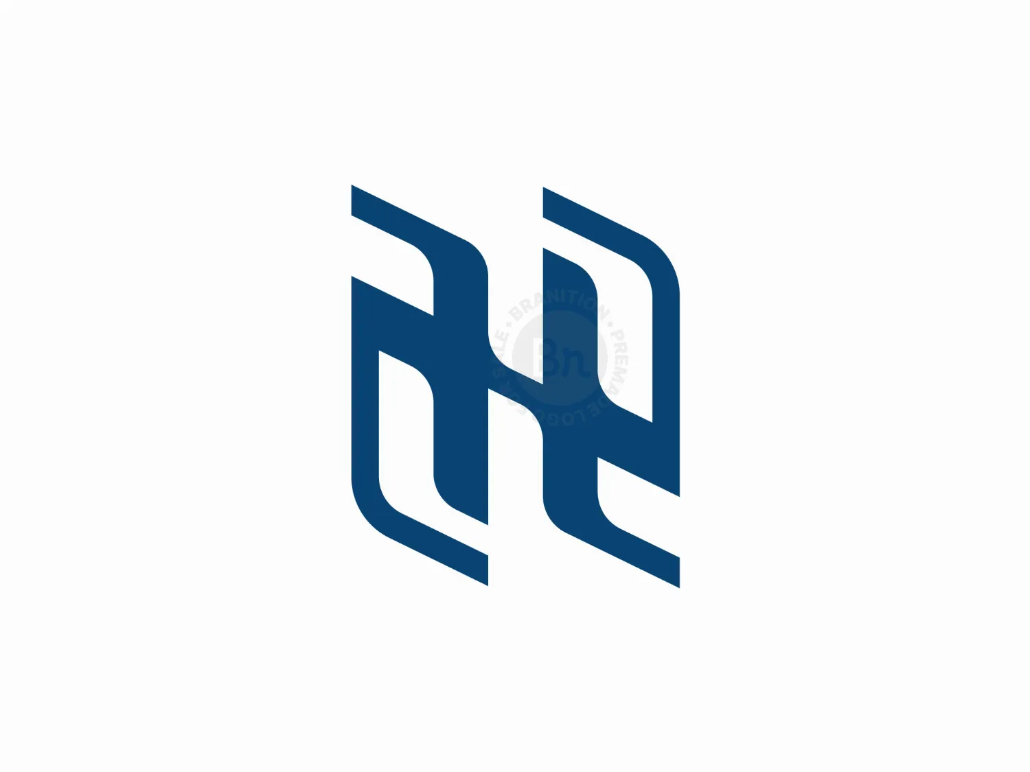 Modern Letter Hn Logo