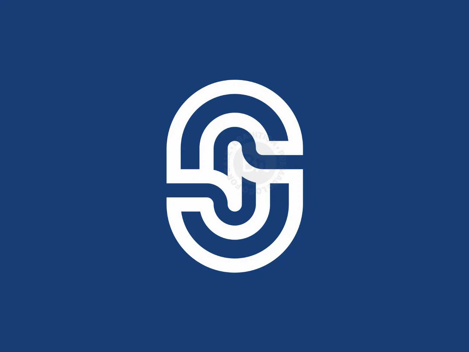 Modern Letter S Logo