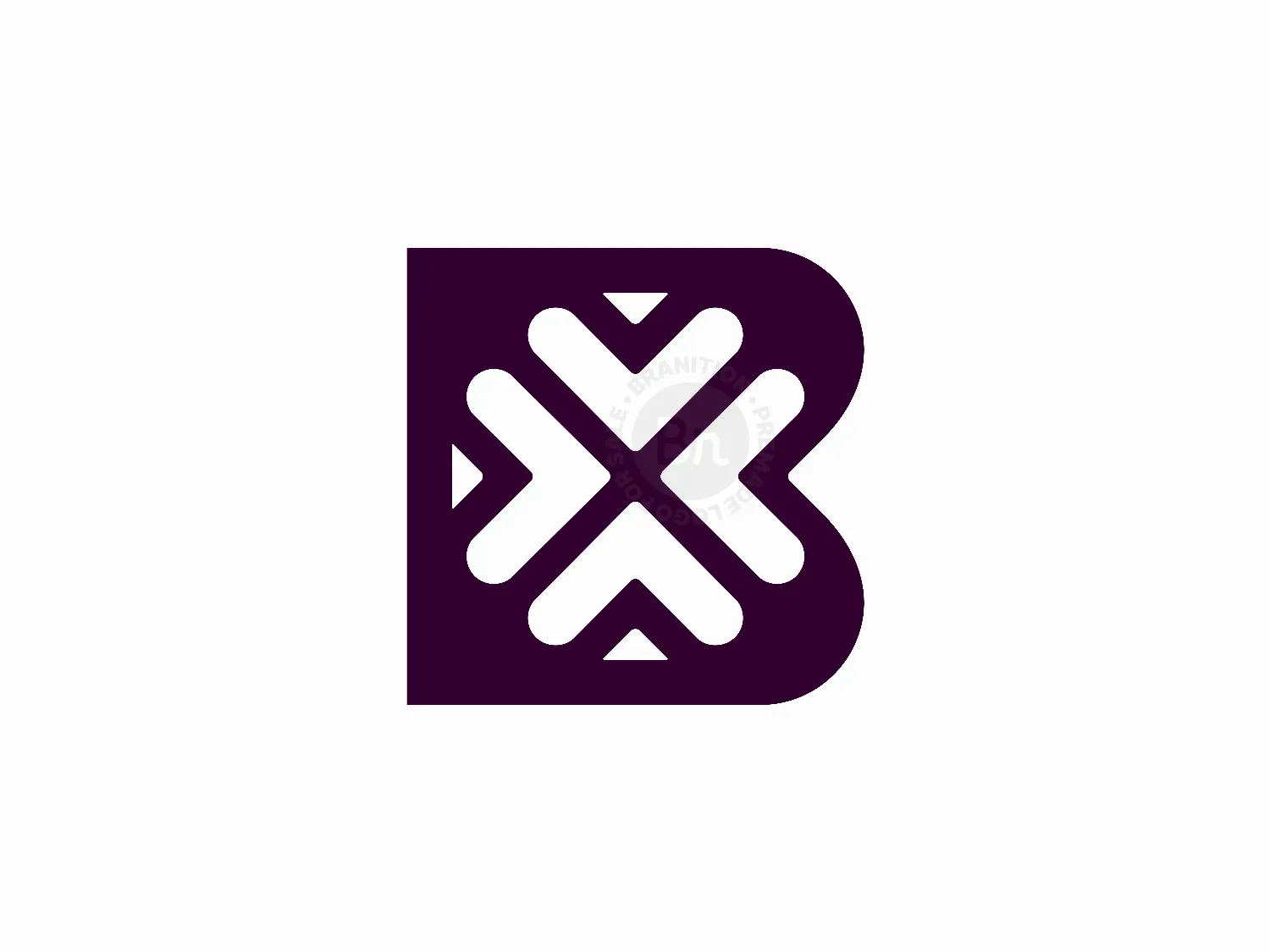 Letter BX XB Logo