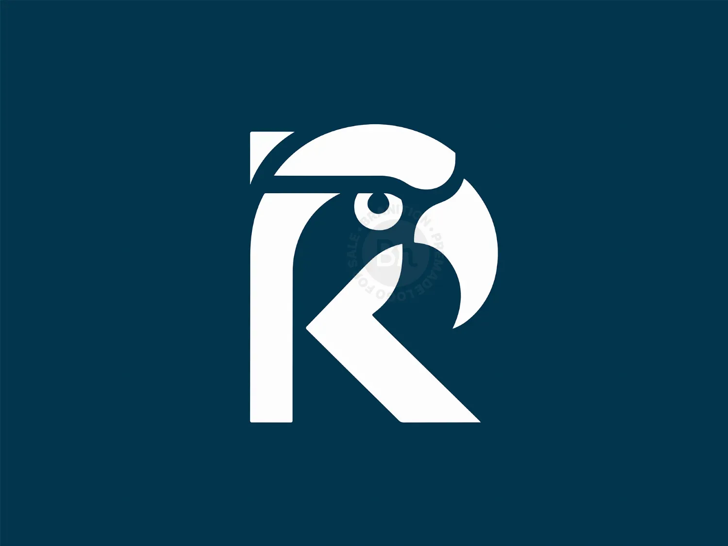 letter r modern logo logo 35