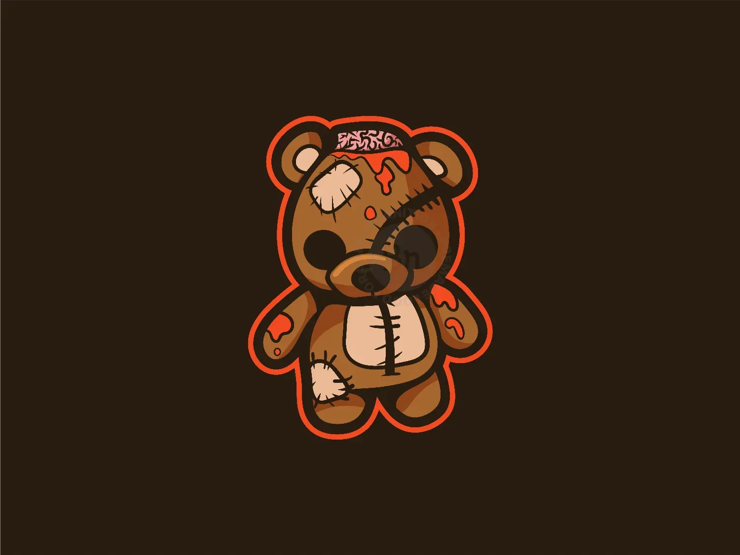 Teddy Bear Voodoo Logo