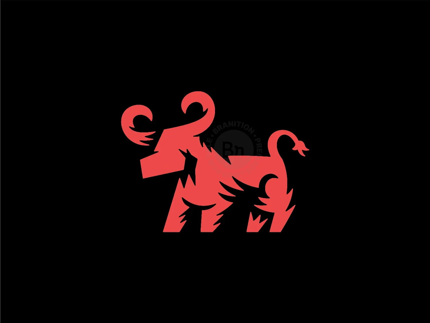 Bull Geometric Logo
