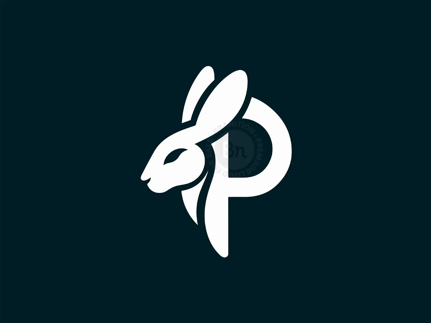 letter p modern logo logo 46