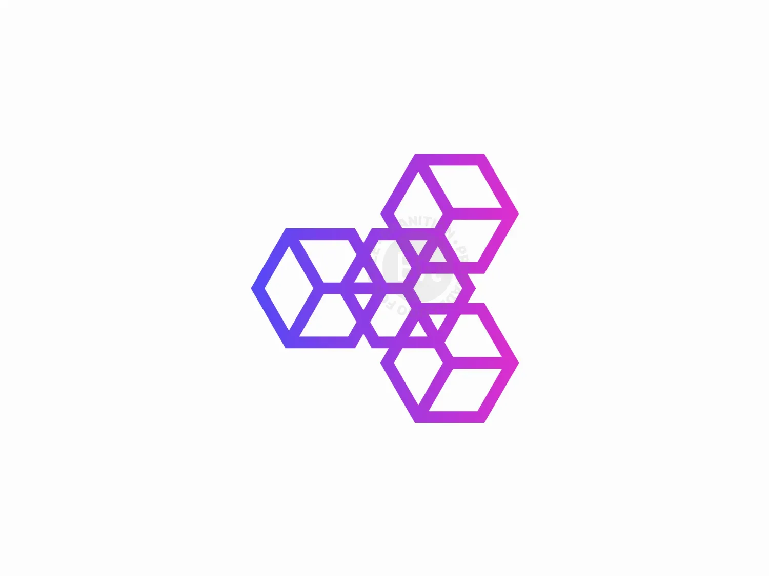 Abstract Blockchain Logo