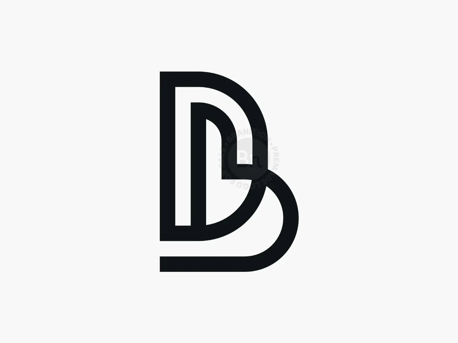 modern d logo logo 50