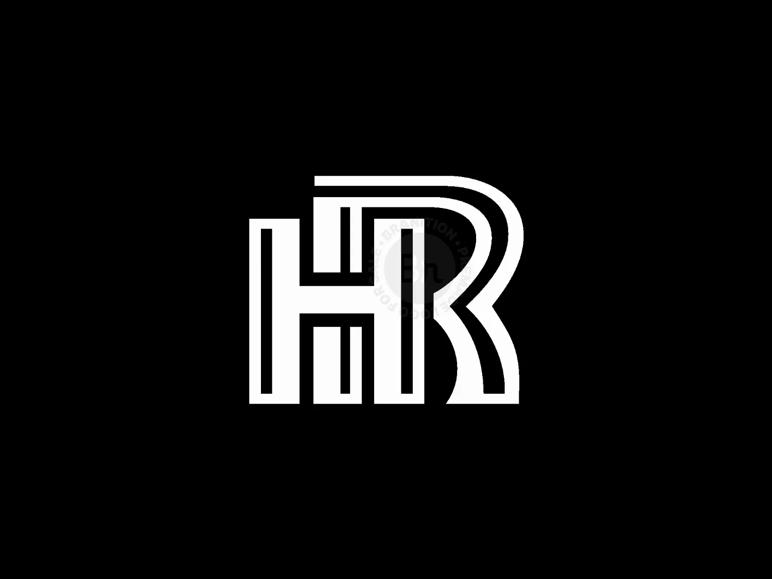 letter rh logo 2