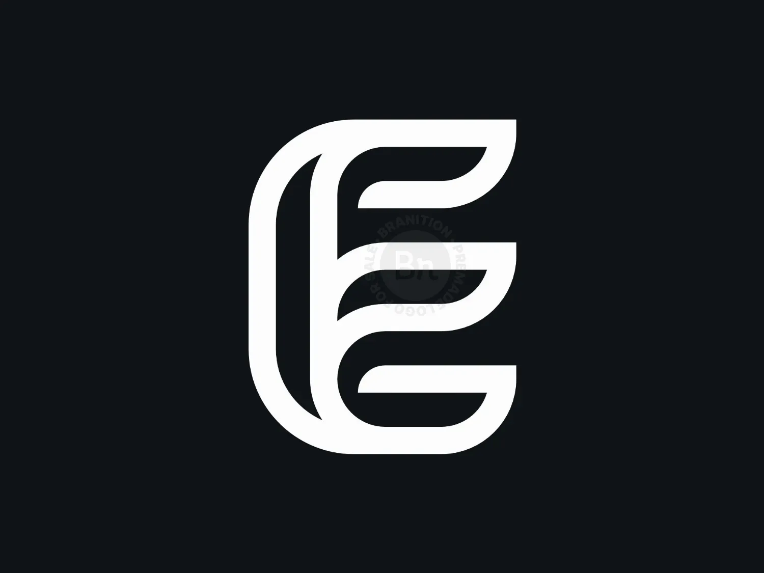 Letter Eg Monogram Logo