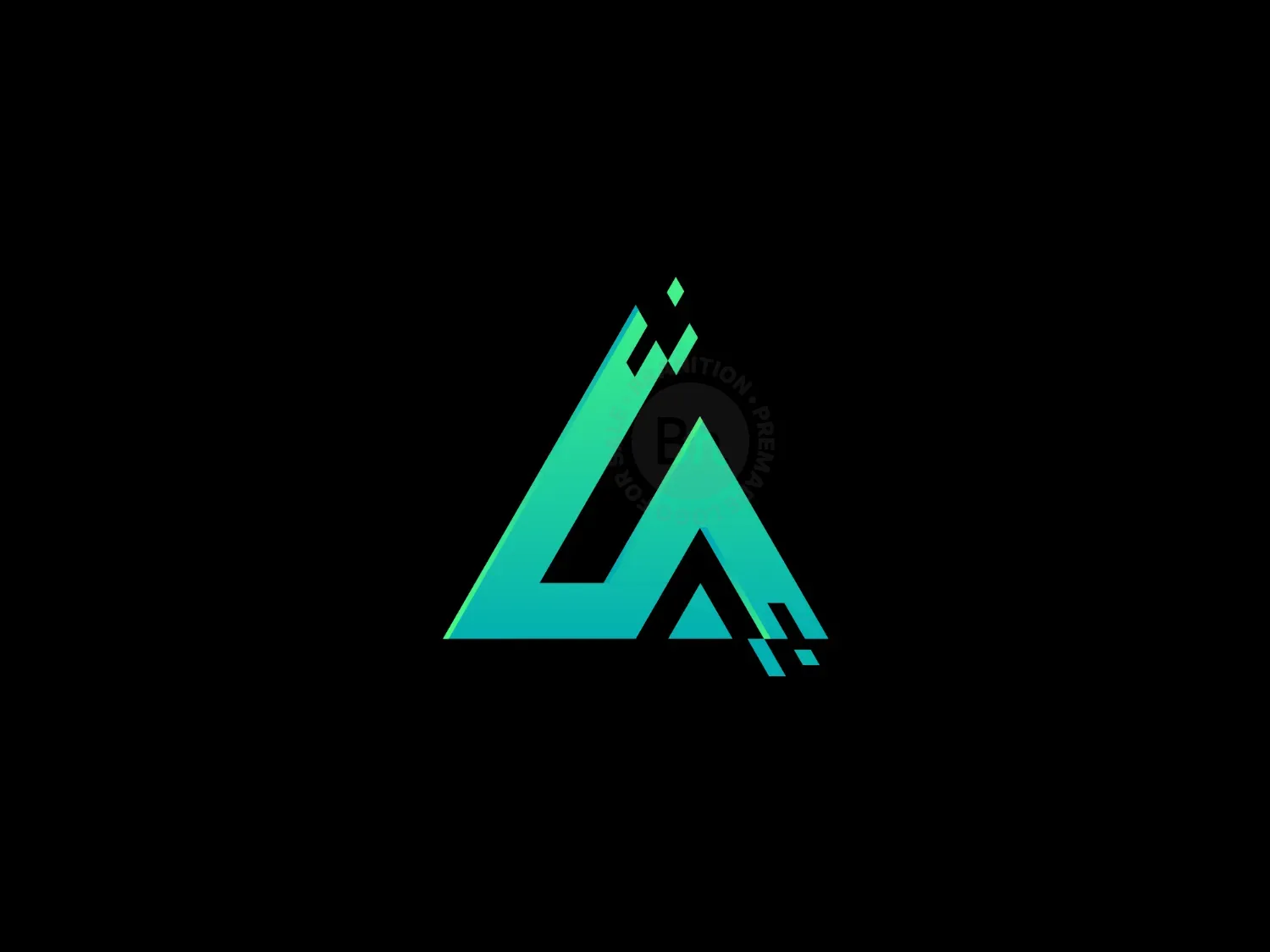 Abstract Triangle Logo