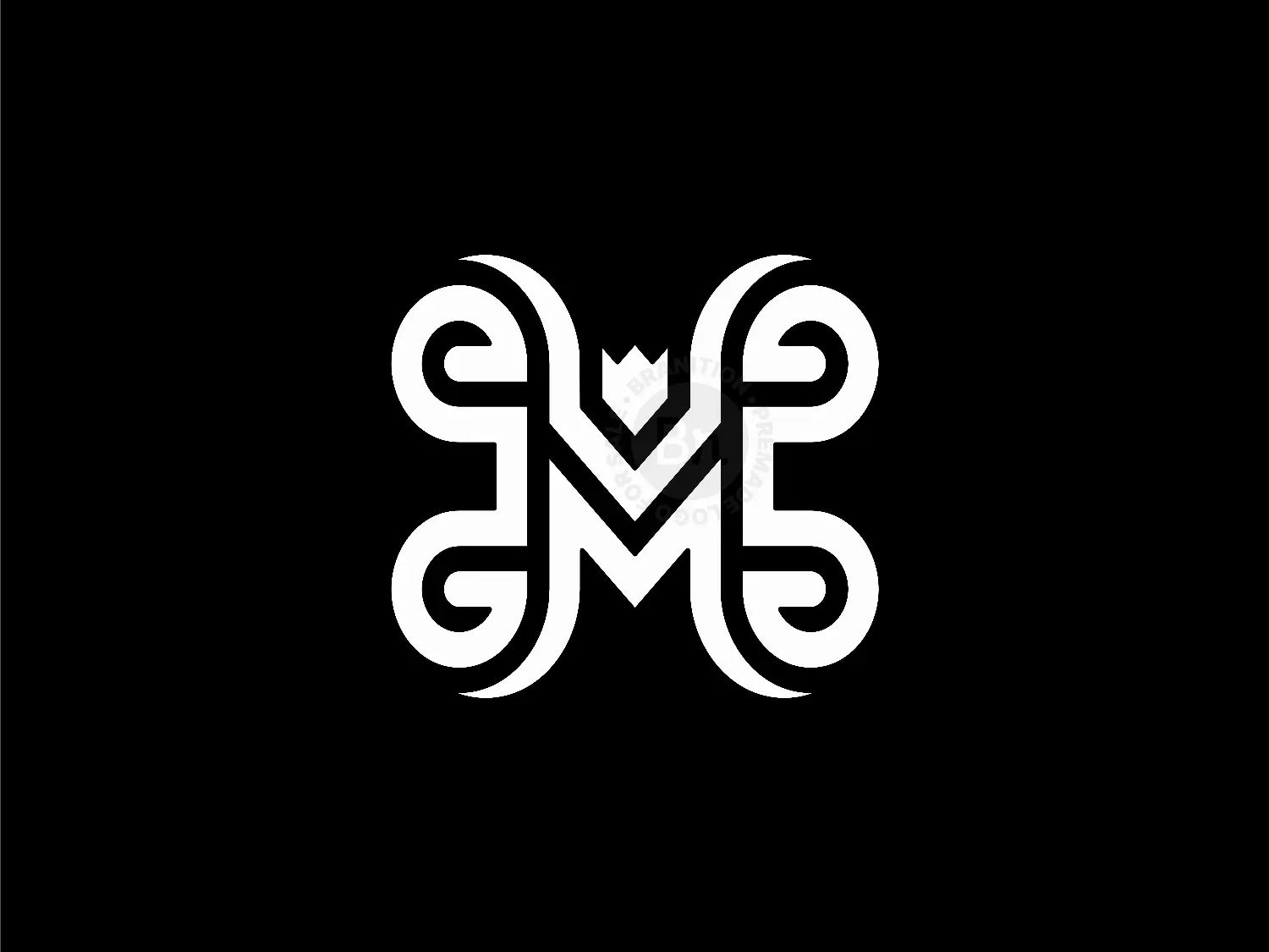 m letter logo 32