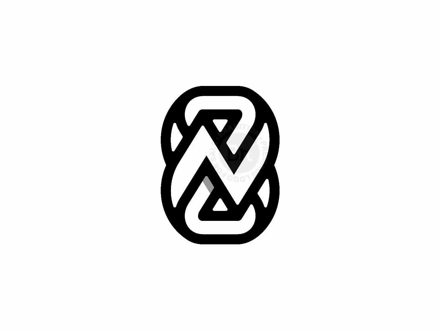 Letter N8 8N Infinity Logo