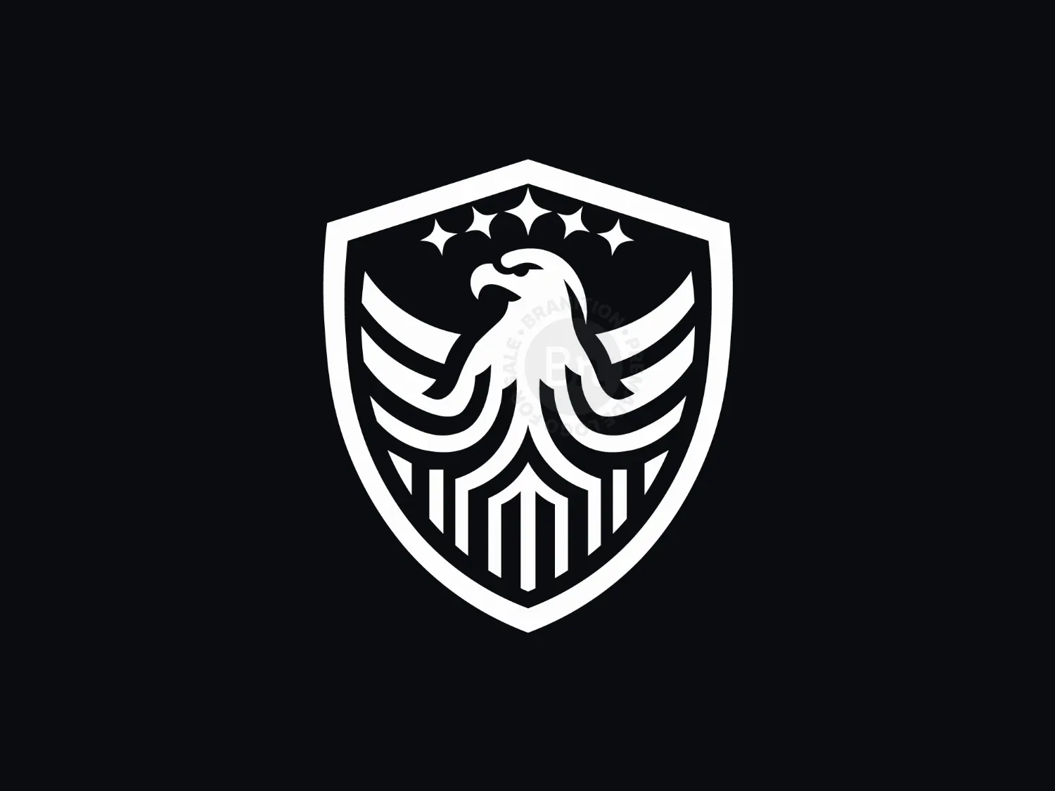 Eagle Shield And Tech Logo