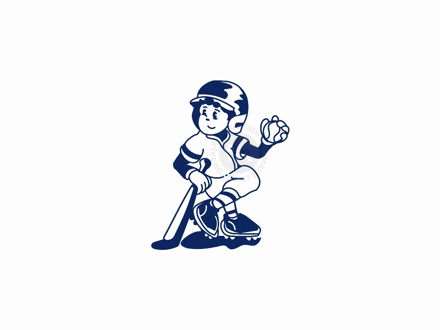 Baseball Player Mascot