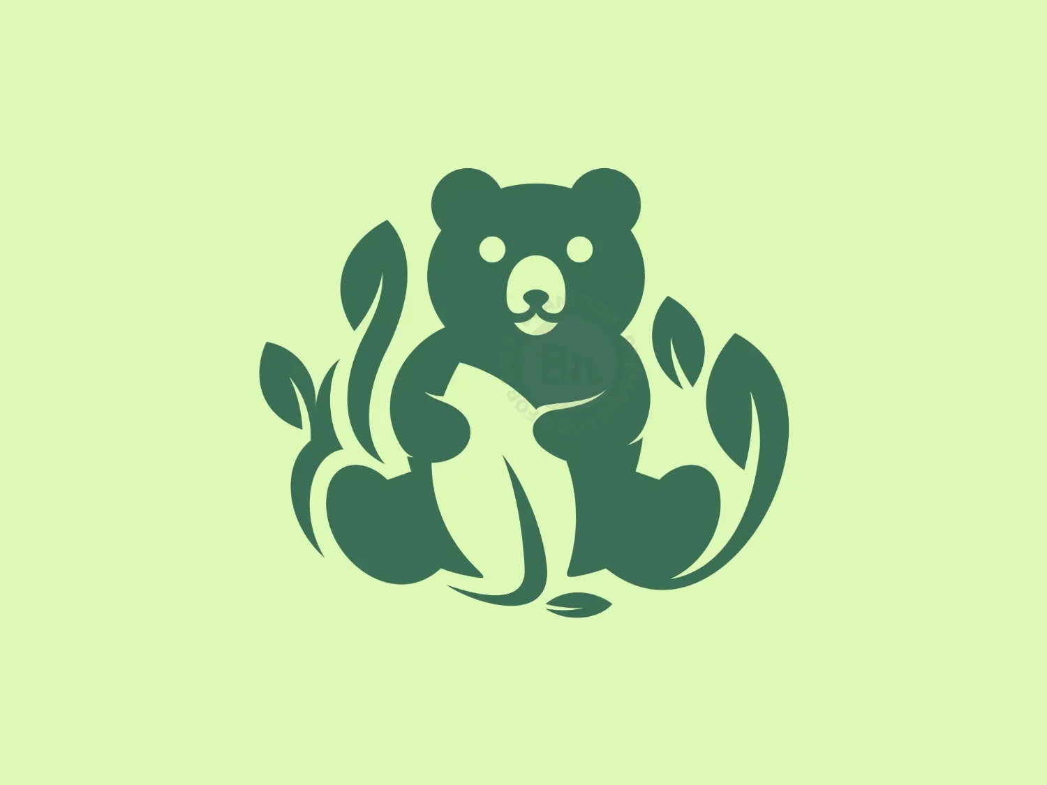 Bear Leaf Logo