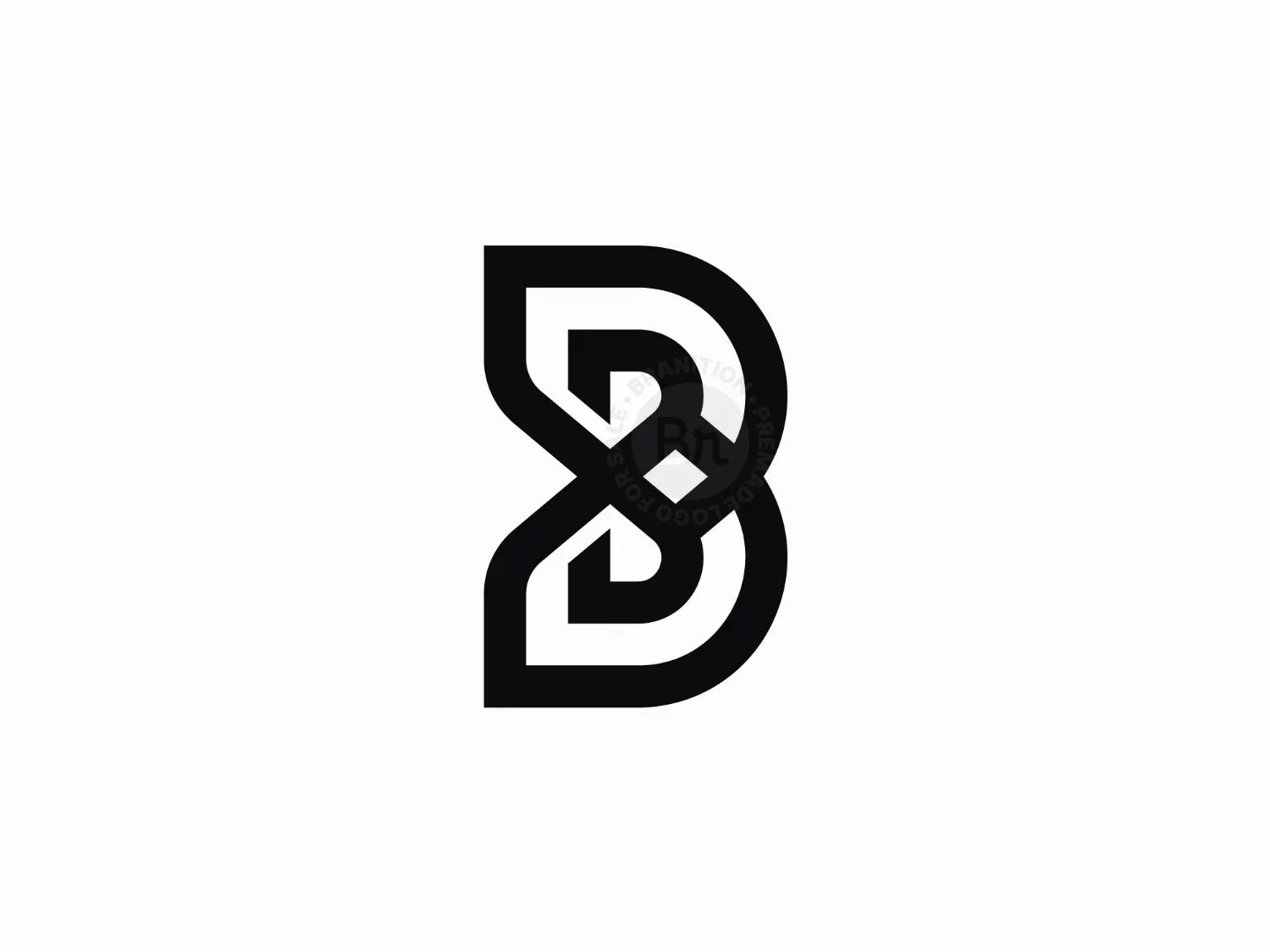 b logo 50