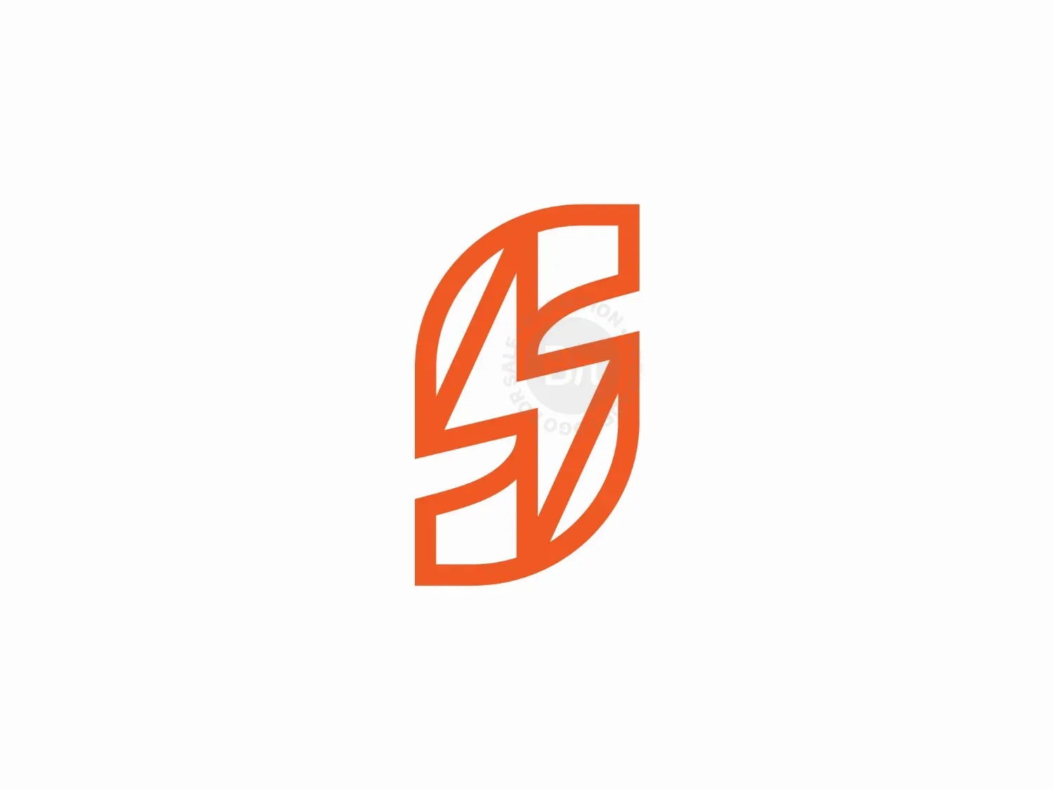 Letter S Lightning Logo