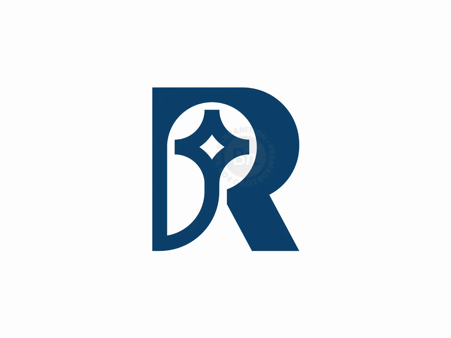 monogram r logo logo 16