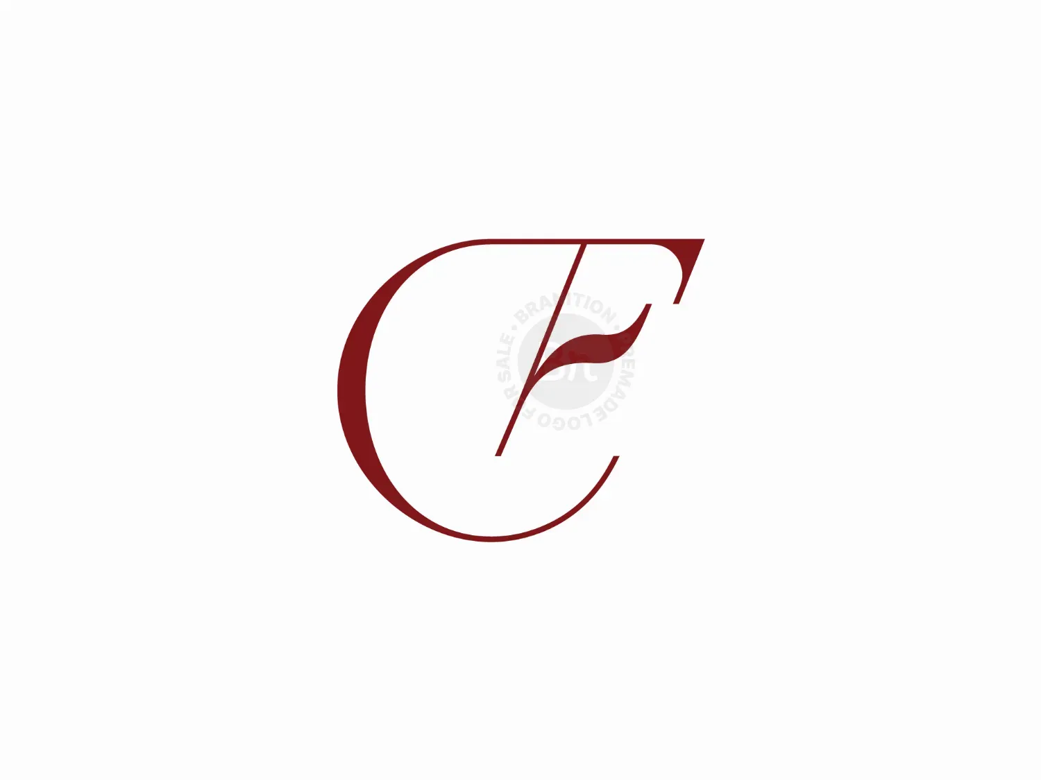 Letter CF FC Logo