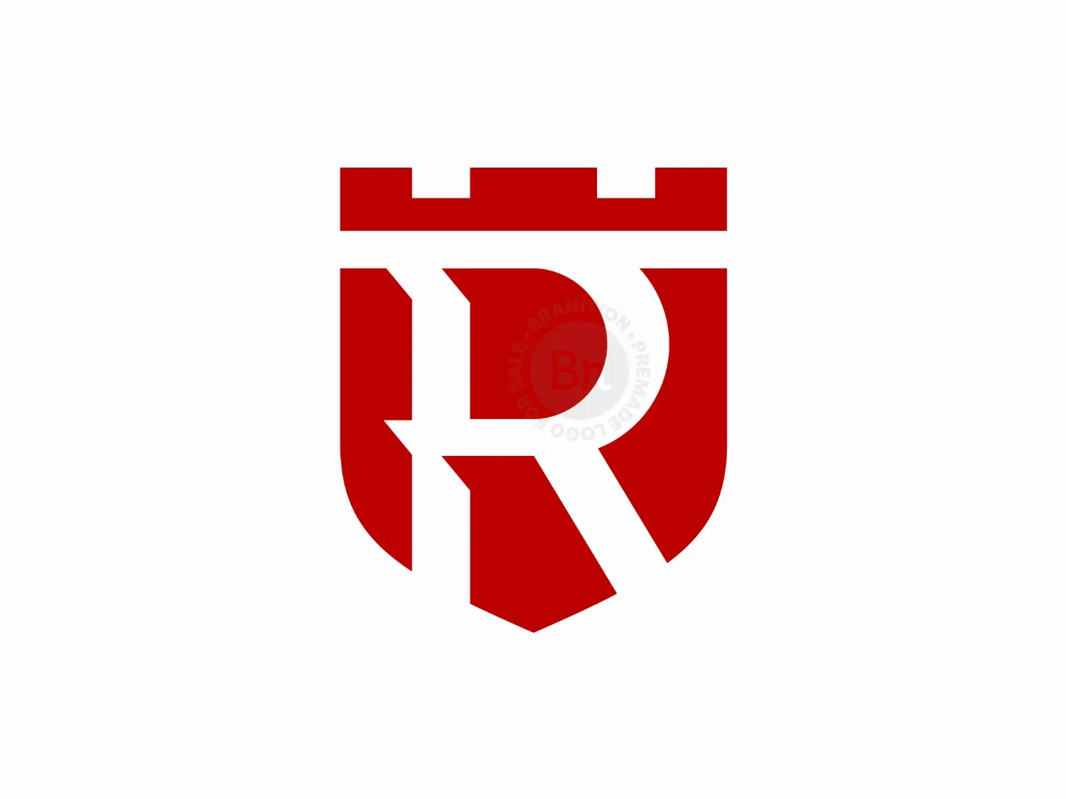 Red R Tower Shield Logo