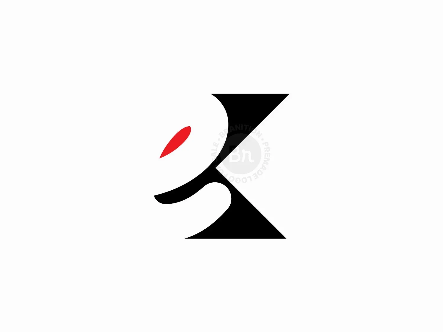 Letter Ke Logo Or Ek Logo