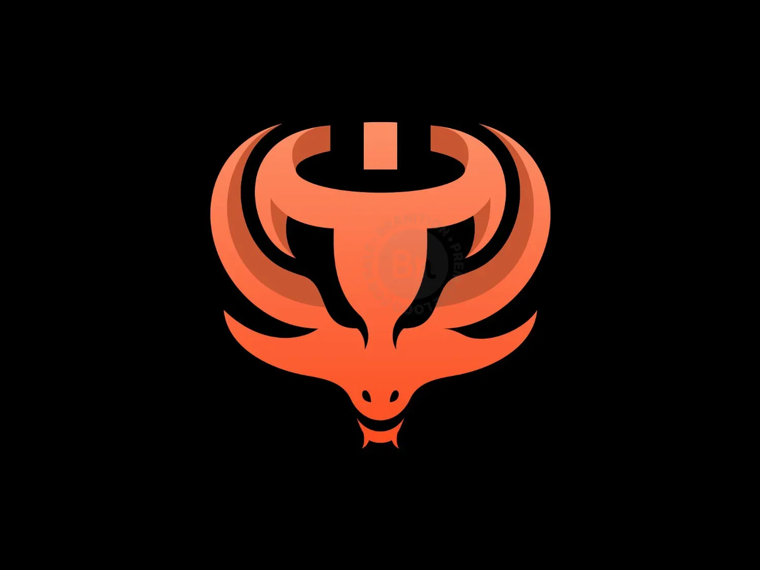 Dragon Power Button Logo