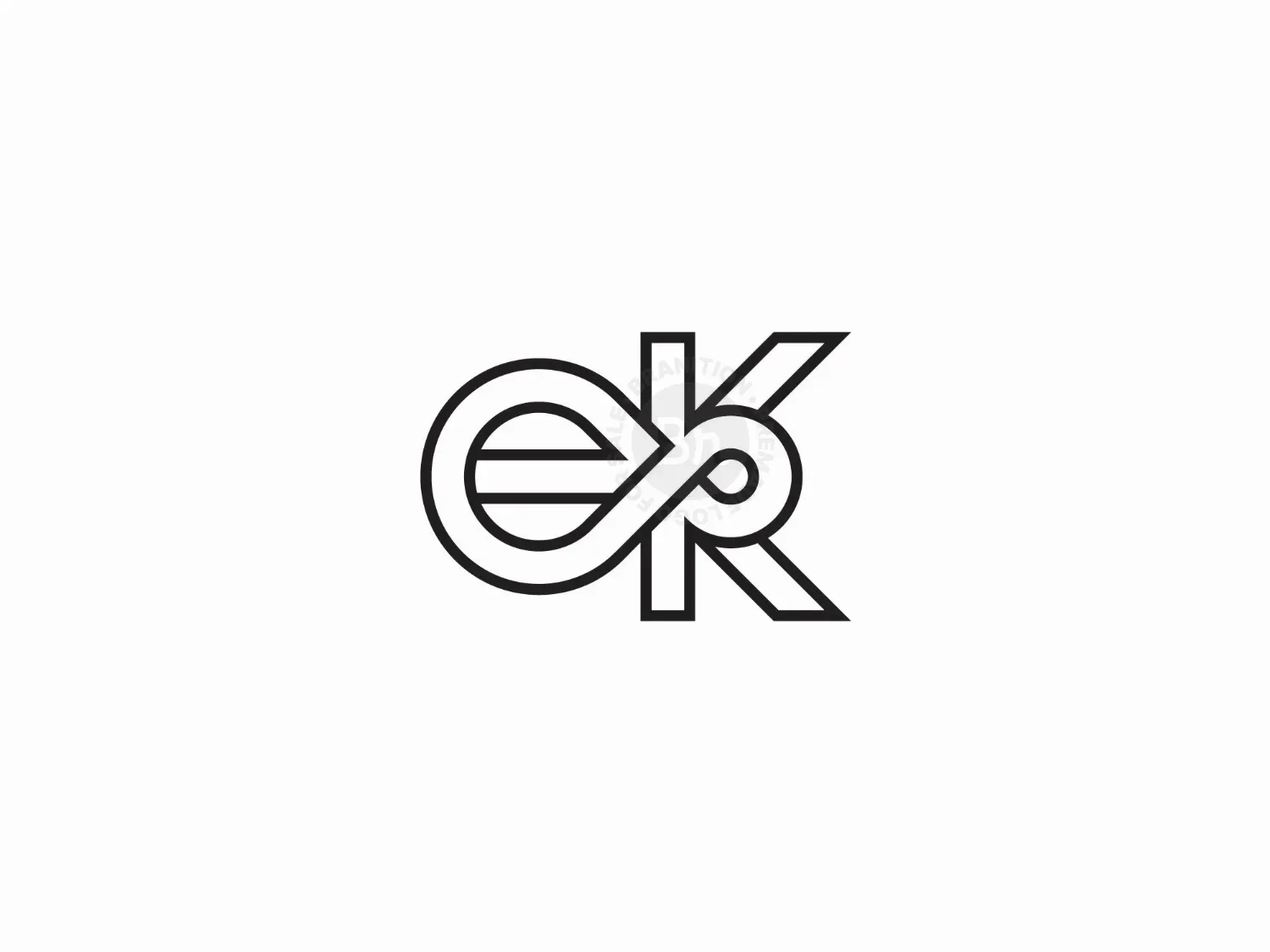 Infinity Ke Logo Or Ek Logo Design