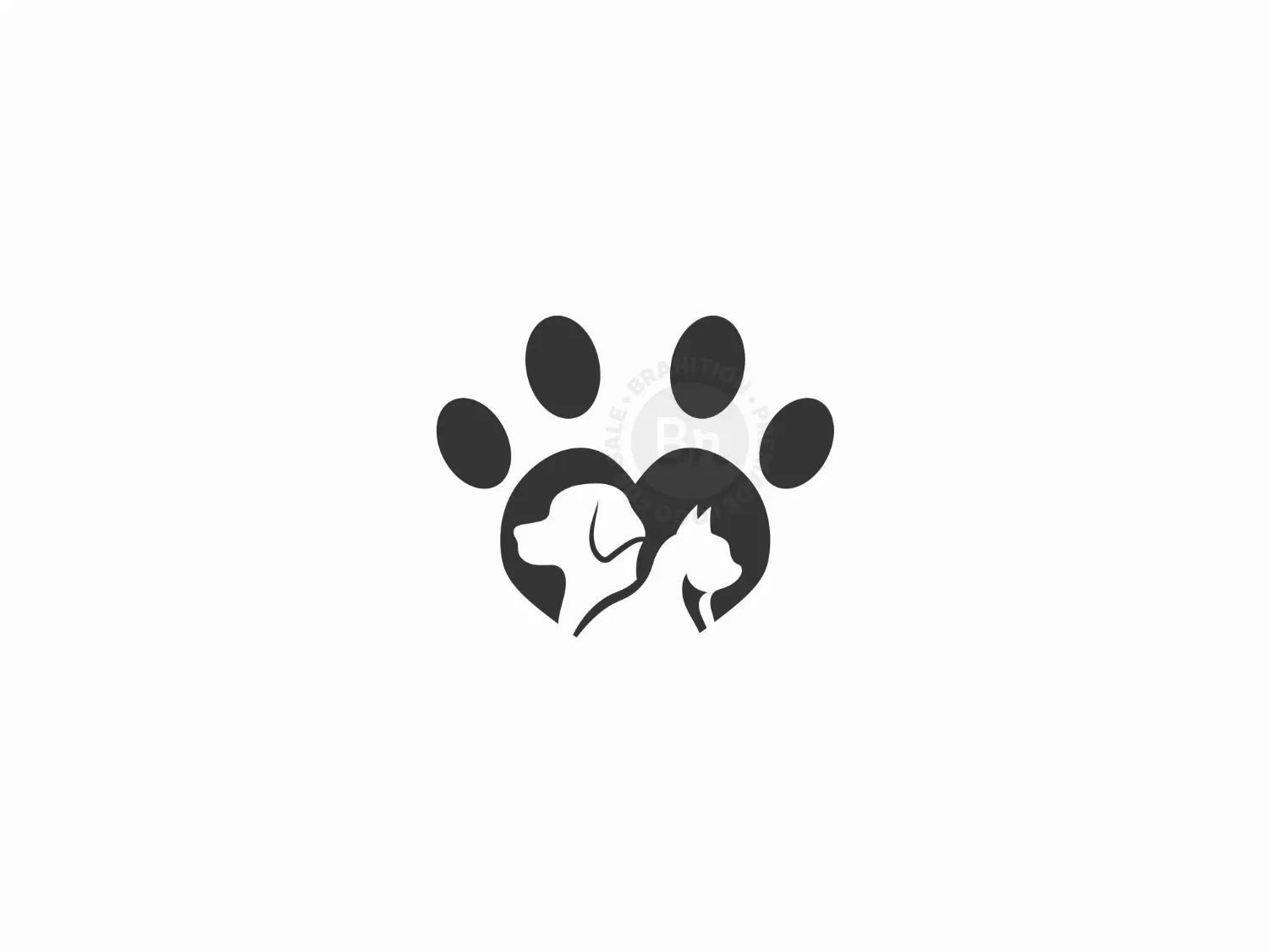 Pet Care Paws Logo