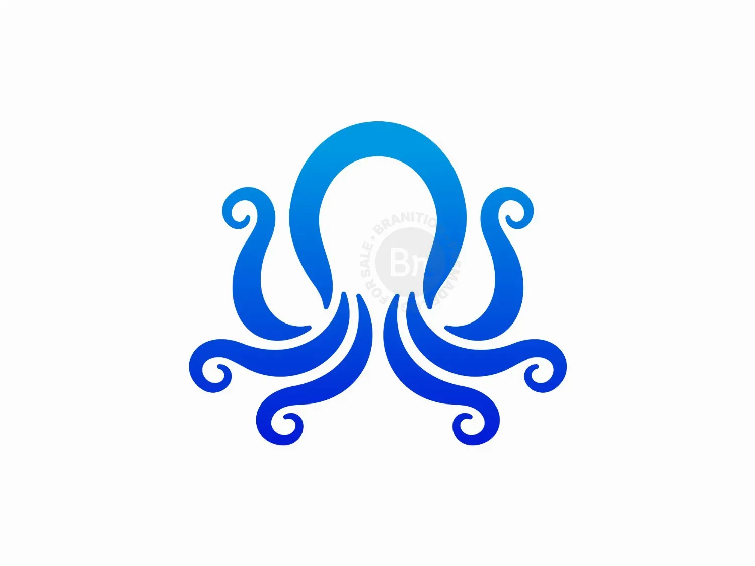 Simple Octopus Logo