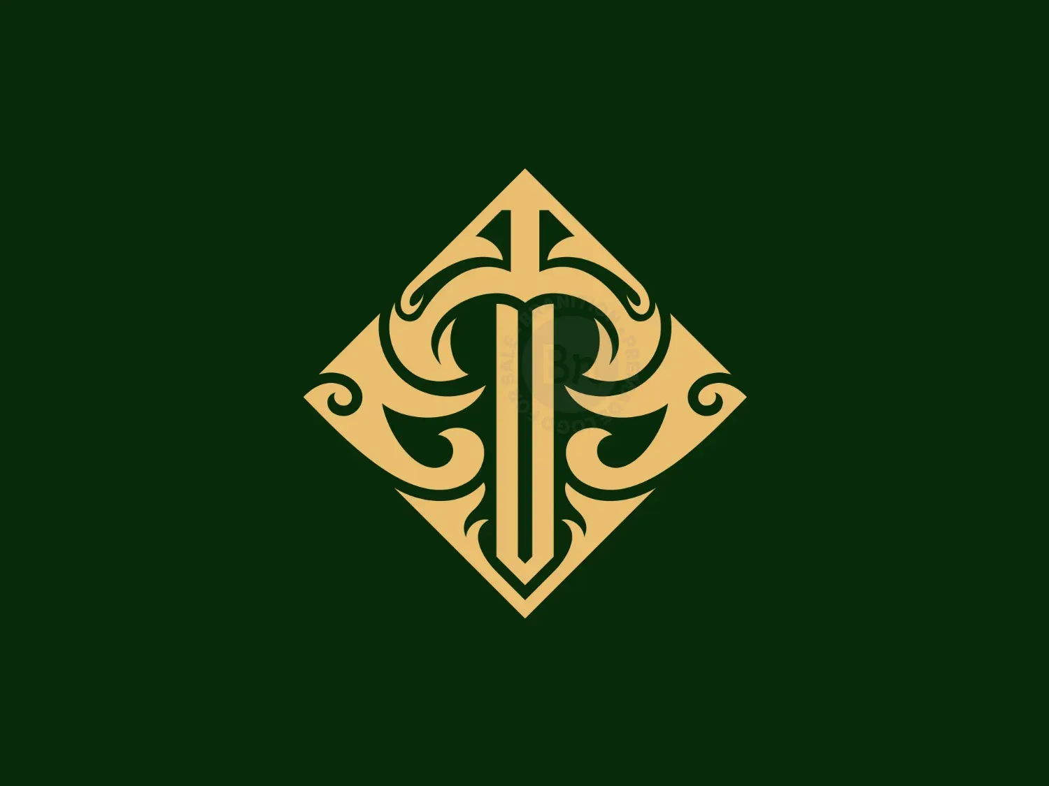 Sword Ornament Logo