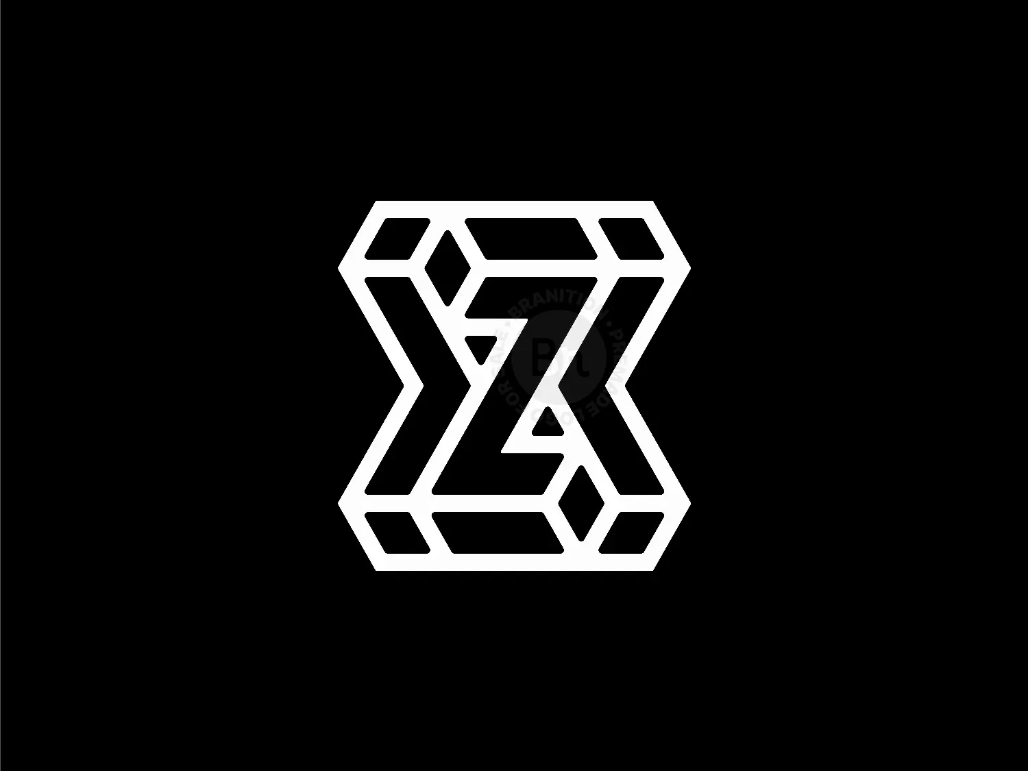 Letter ZX XZ Logo