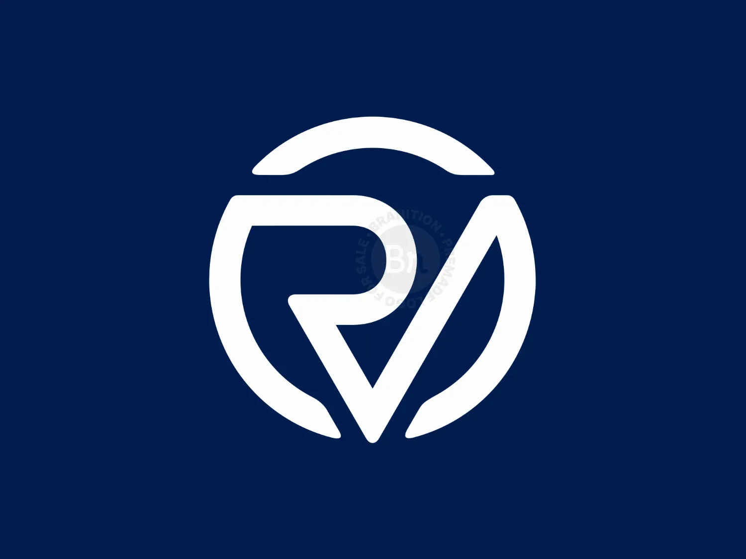 RV VR Modern Circle Logo