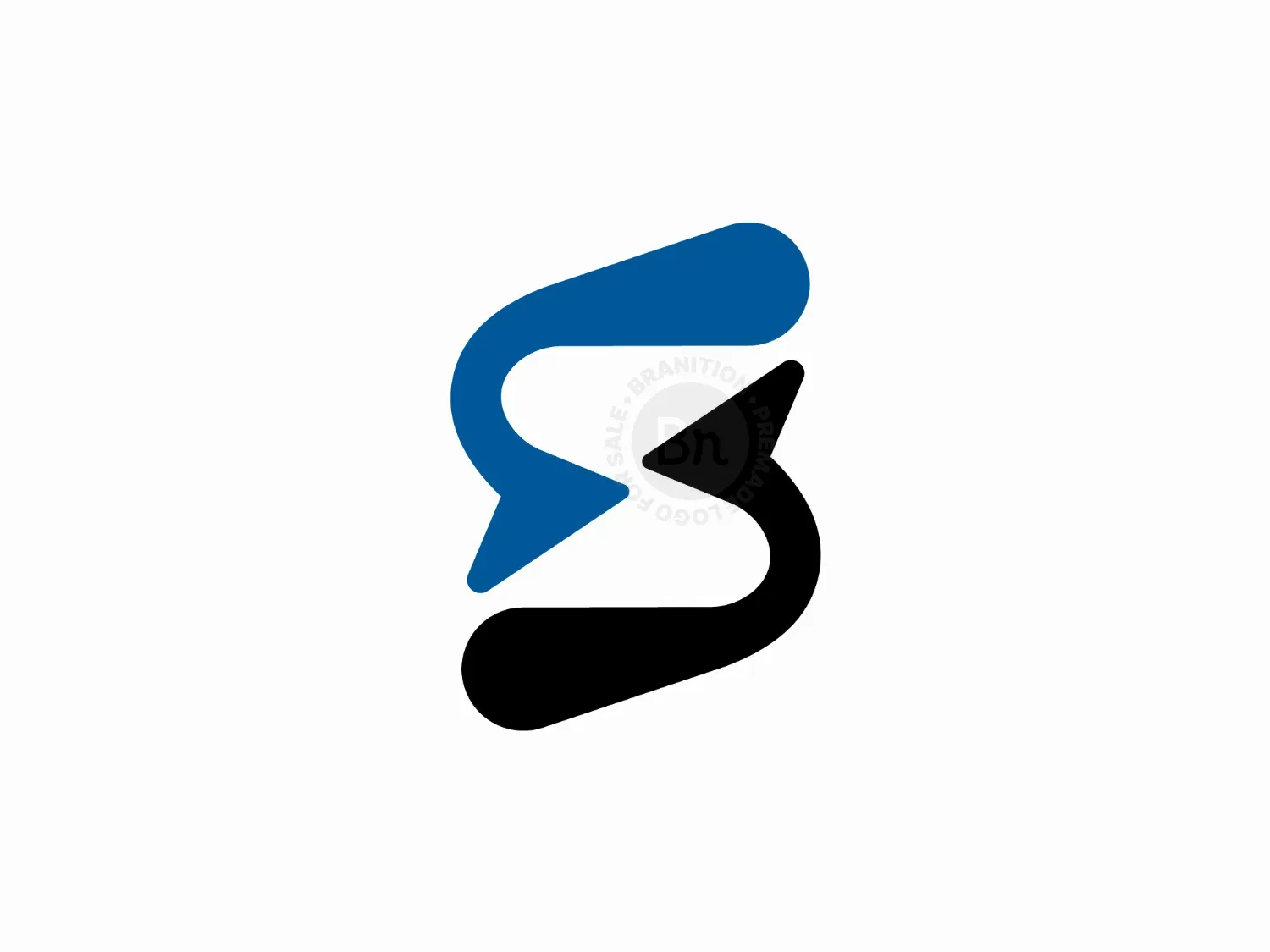 Stylish Letter S Rabbit Logo