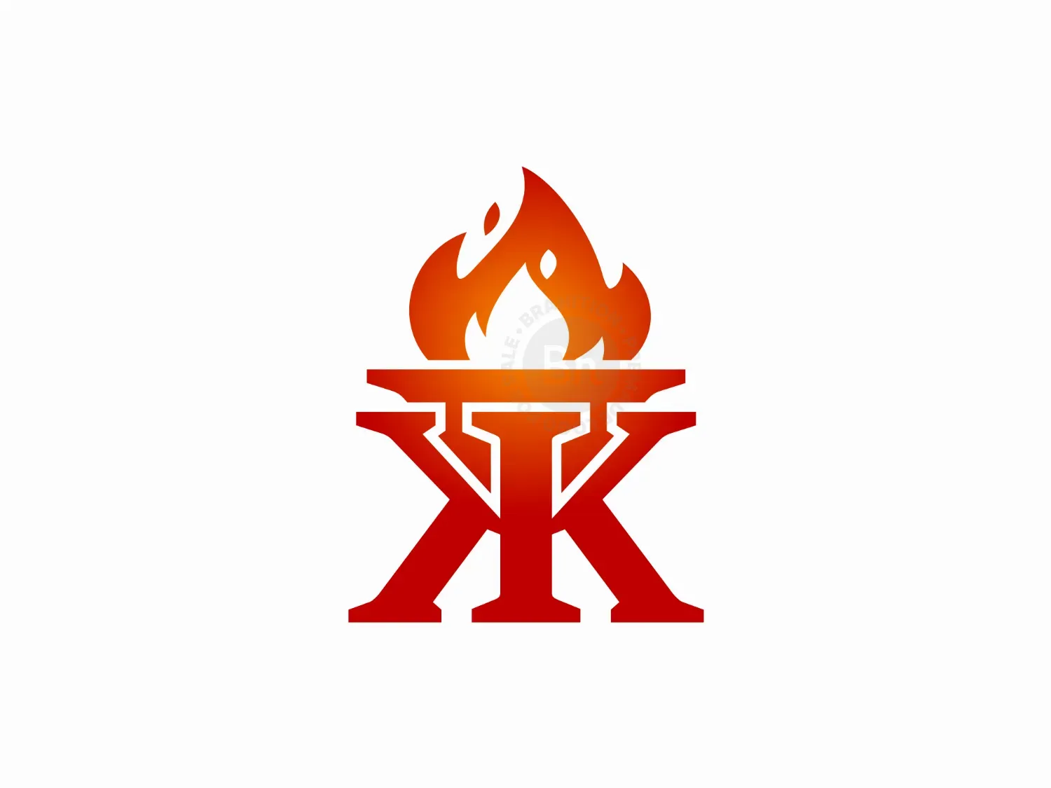 Kk Brazier Flame Red Logo