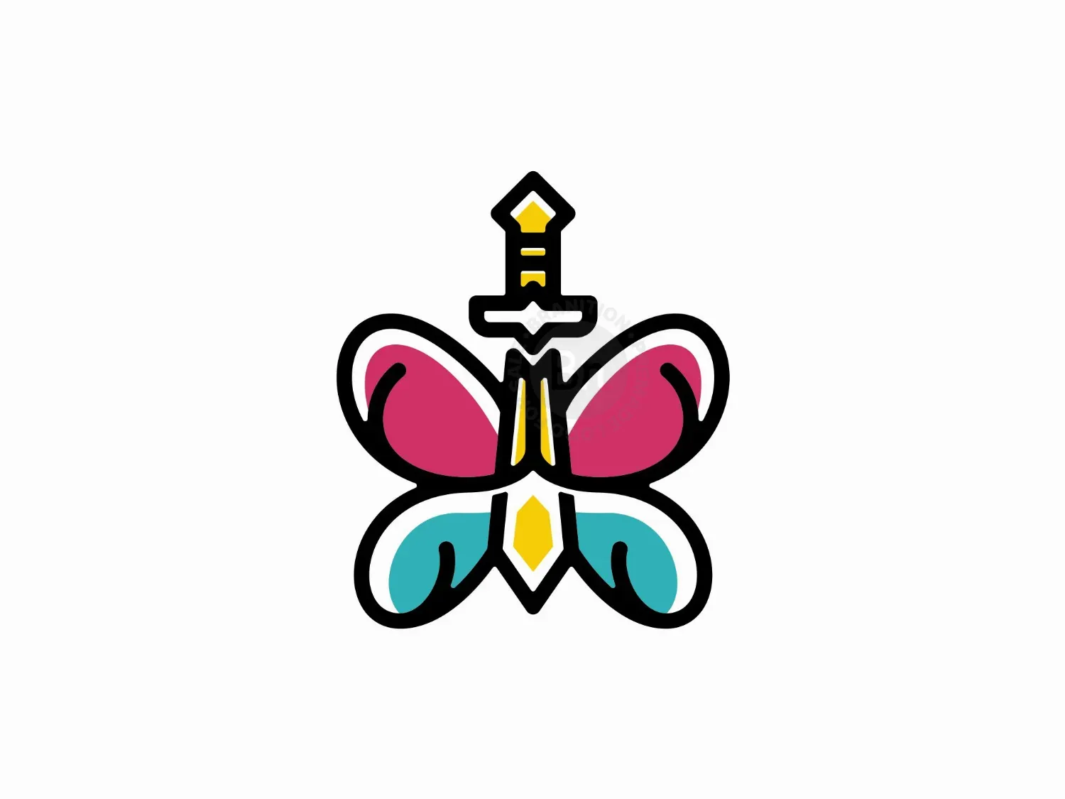 butterfly wings logo logo 15