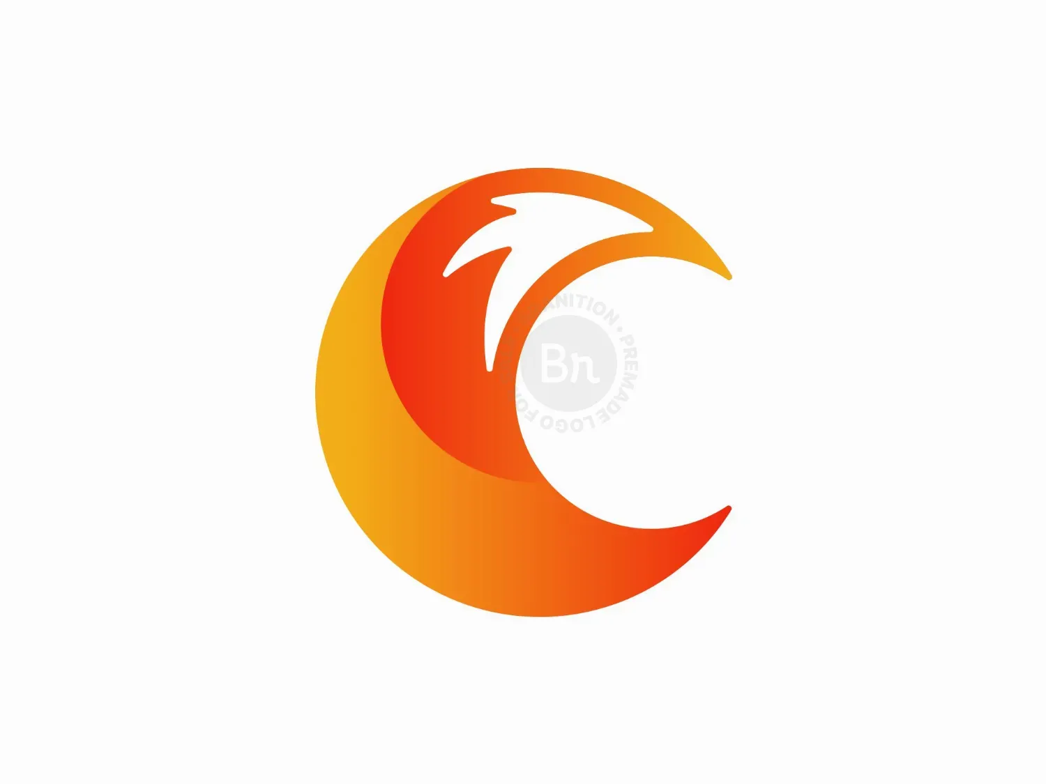 C Fox Modern Logo