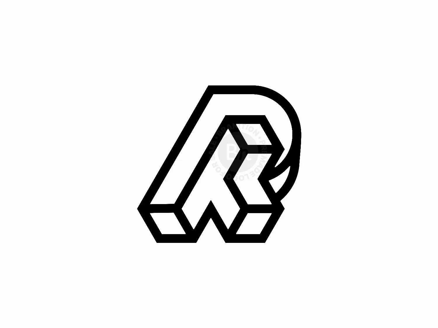 letter r logo 0