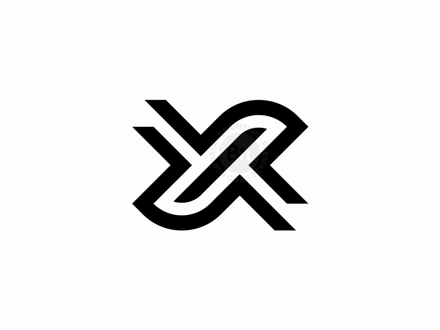 initial x logo 6