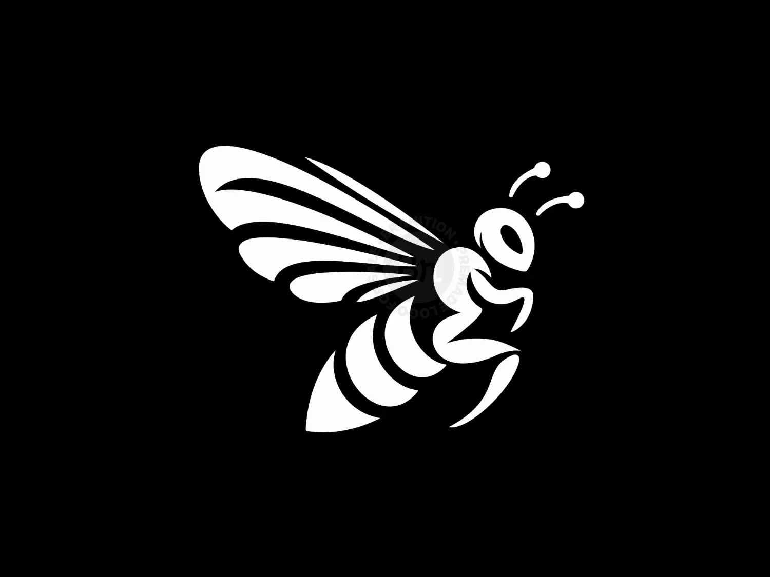 Elegant And Modern Bee Logo