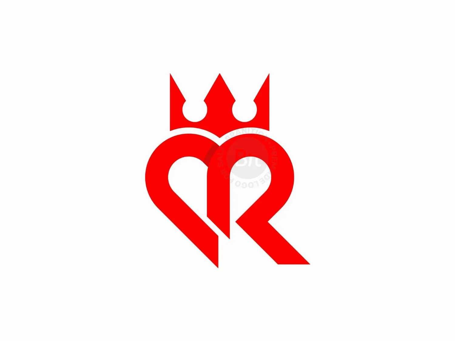 R Love King Logo - Branition