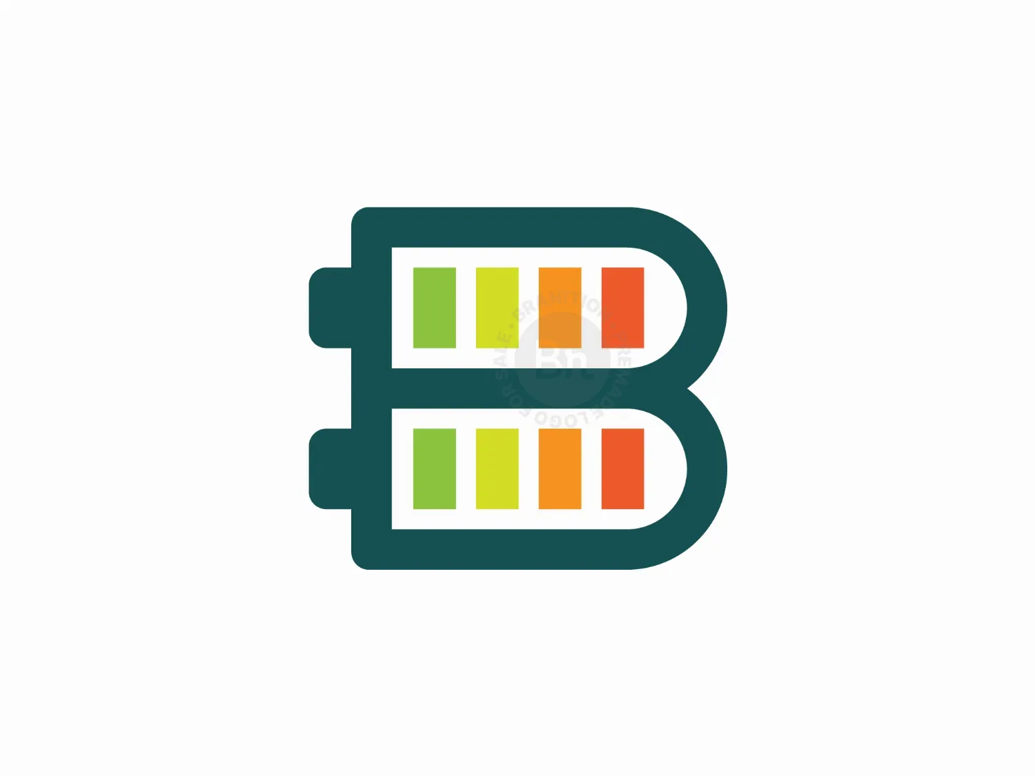 Unique B Battery Logo