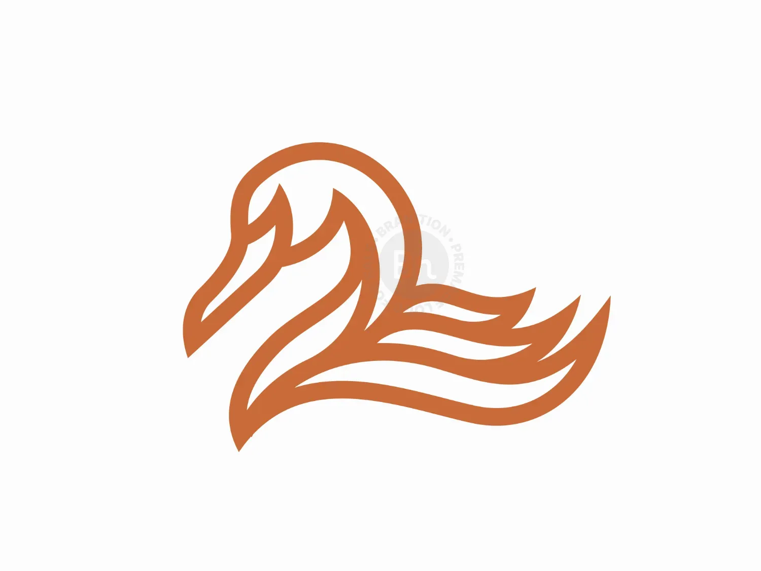 Simple Duck Logo