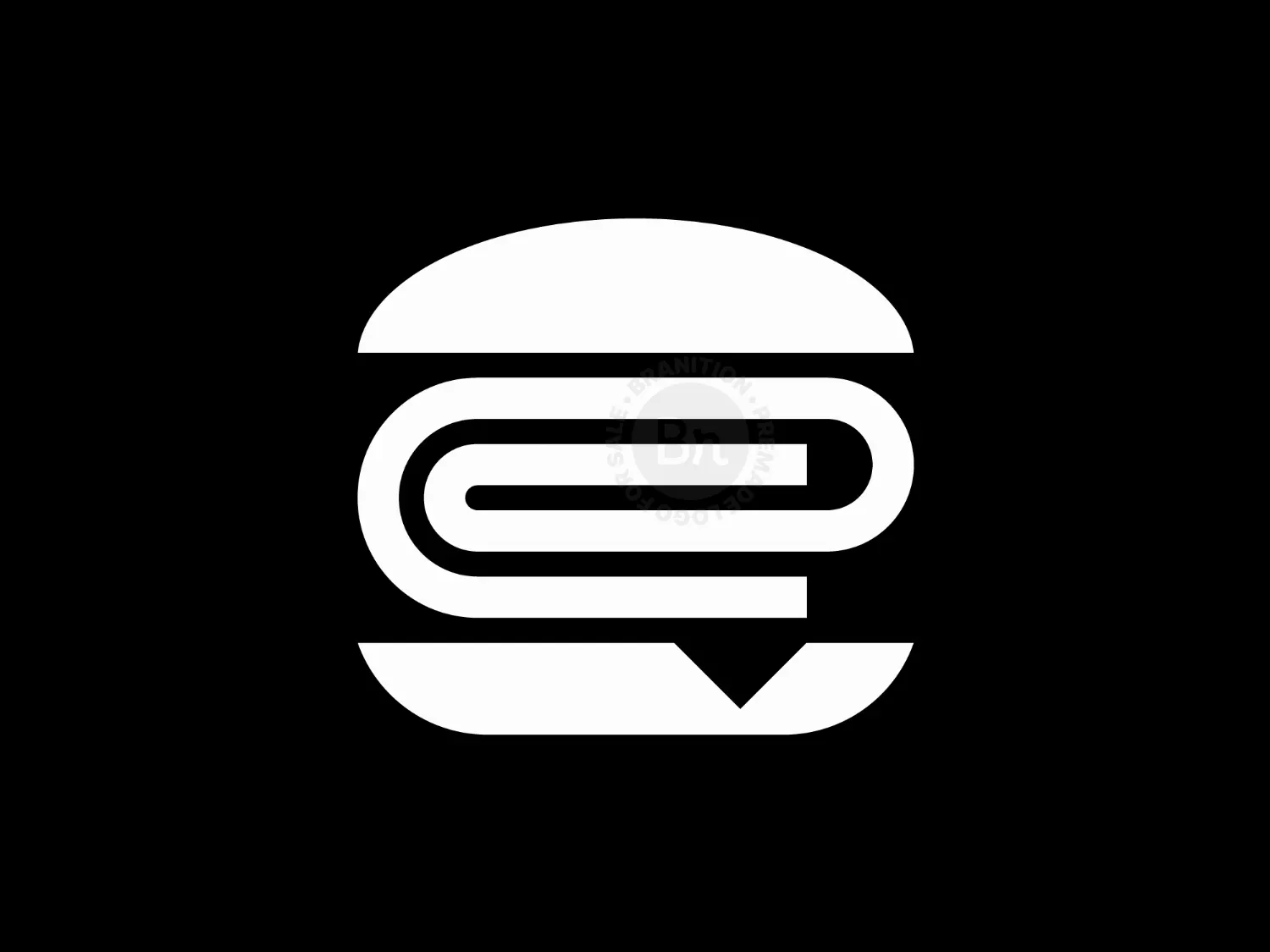 Burger Clip Logo