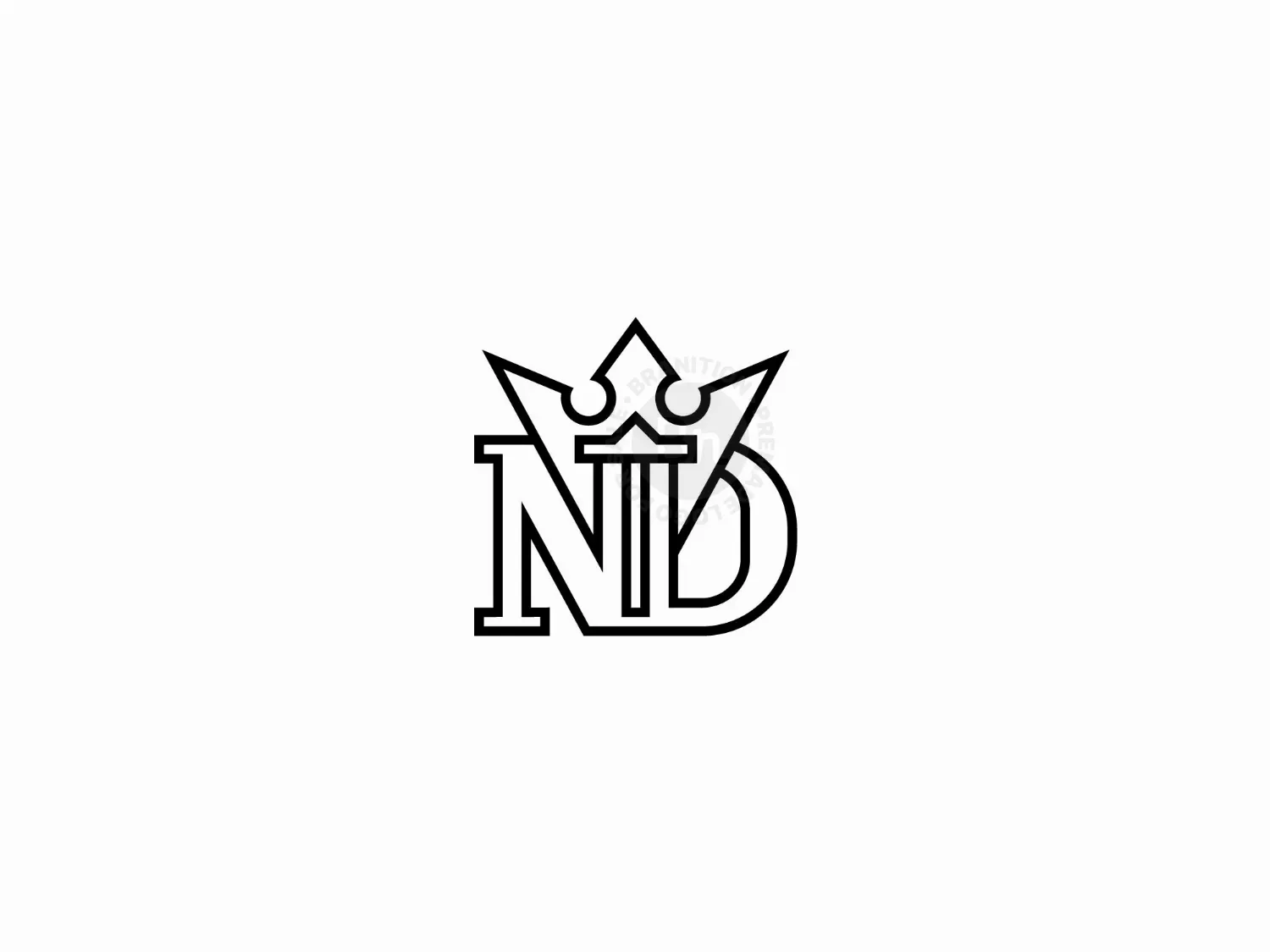 Dn Or Nd Crown Logo