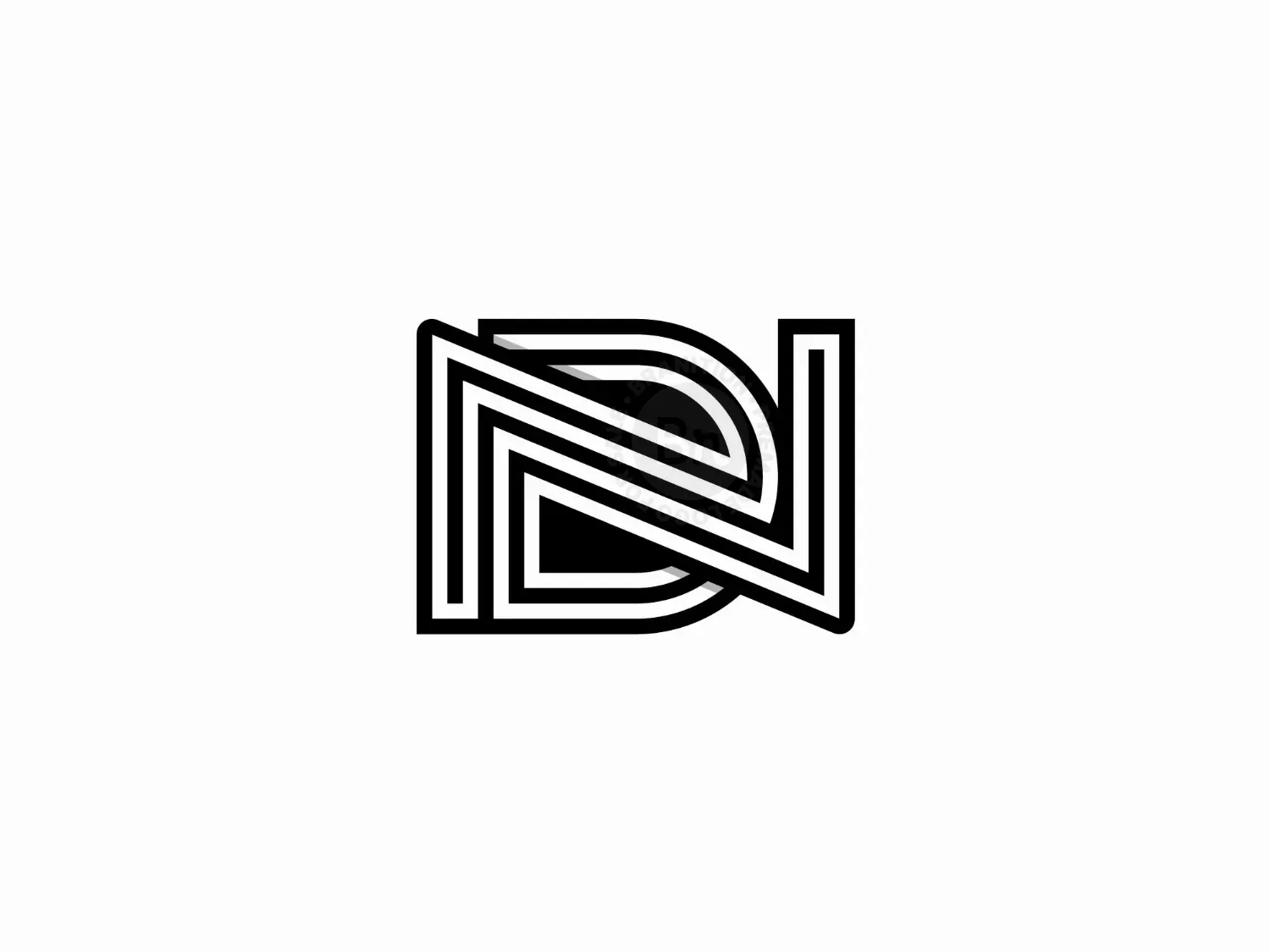 minimalist nd logo logo 10