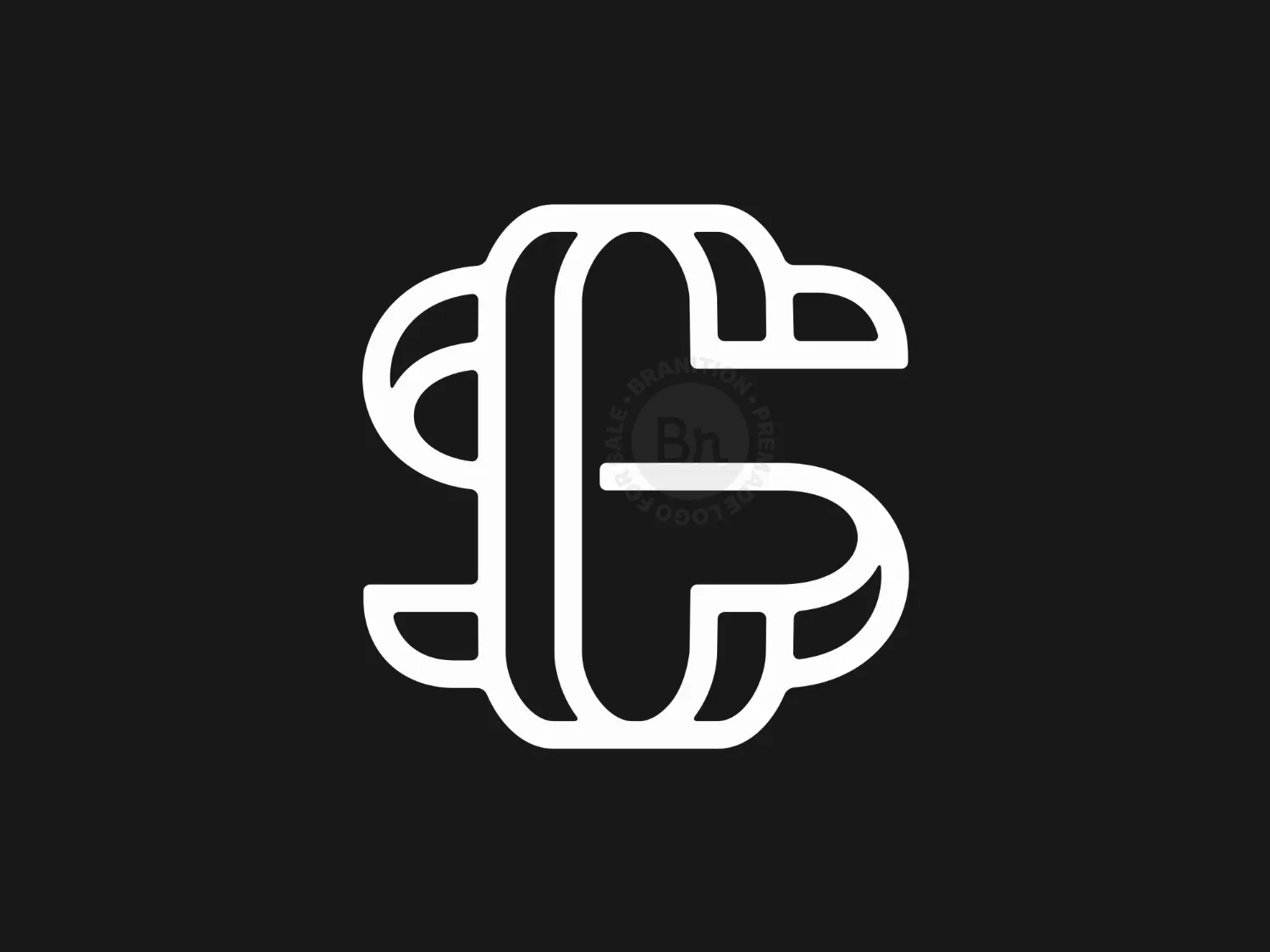 Elegant Letter SC Logo