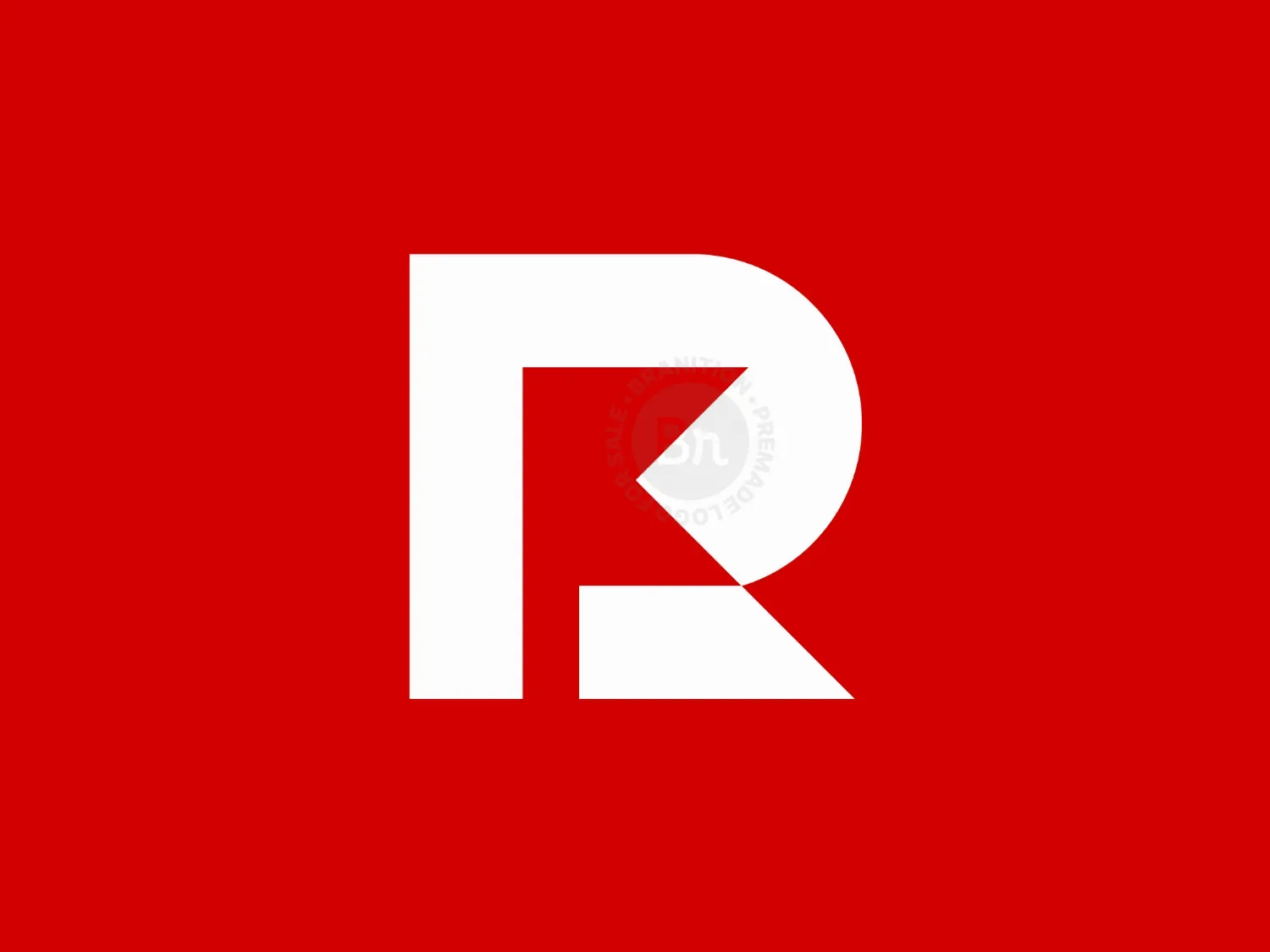 modern r logo logo 11