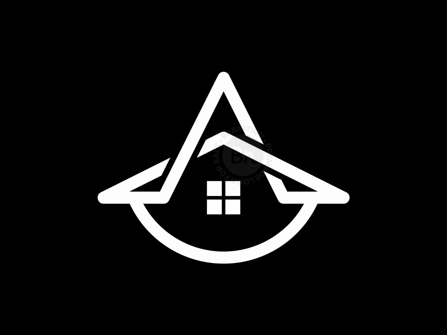 modern house logo 14